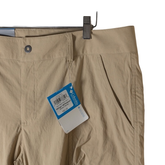 Columbia Women's Silver Ridge Stretch Utility Capris II Pants; Size 16W - Picture 4 of 16